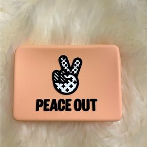 Beauty cosmetic makeup bag pouch silicone case zipper new light travel on the go